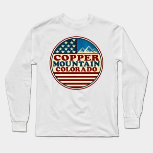 Ski Copper Mountain Colorado Skiing Long Sleeve T-Shirt